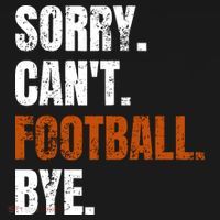 Sorry CanT Football Bye Retro Football Lovers Fan Football Women's Tank Top thumb 5