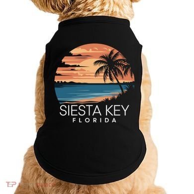 Sarasota County Florida Siesta Key Great Gift Doggie Tank