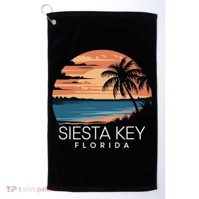 Sarasota County Florida Siesta Key Great Gift Golf Towel