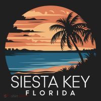 Sarasota County Florida Siesta Key Great Gift Golf Towel thumb 3