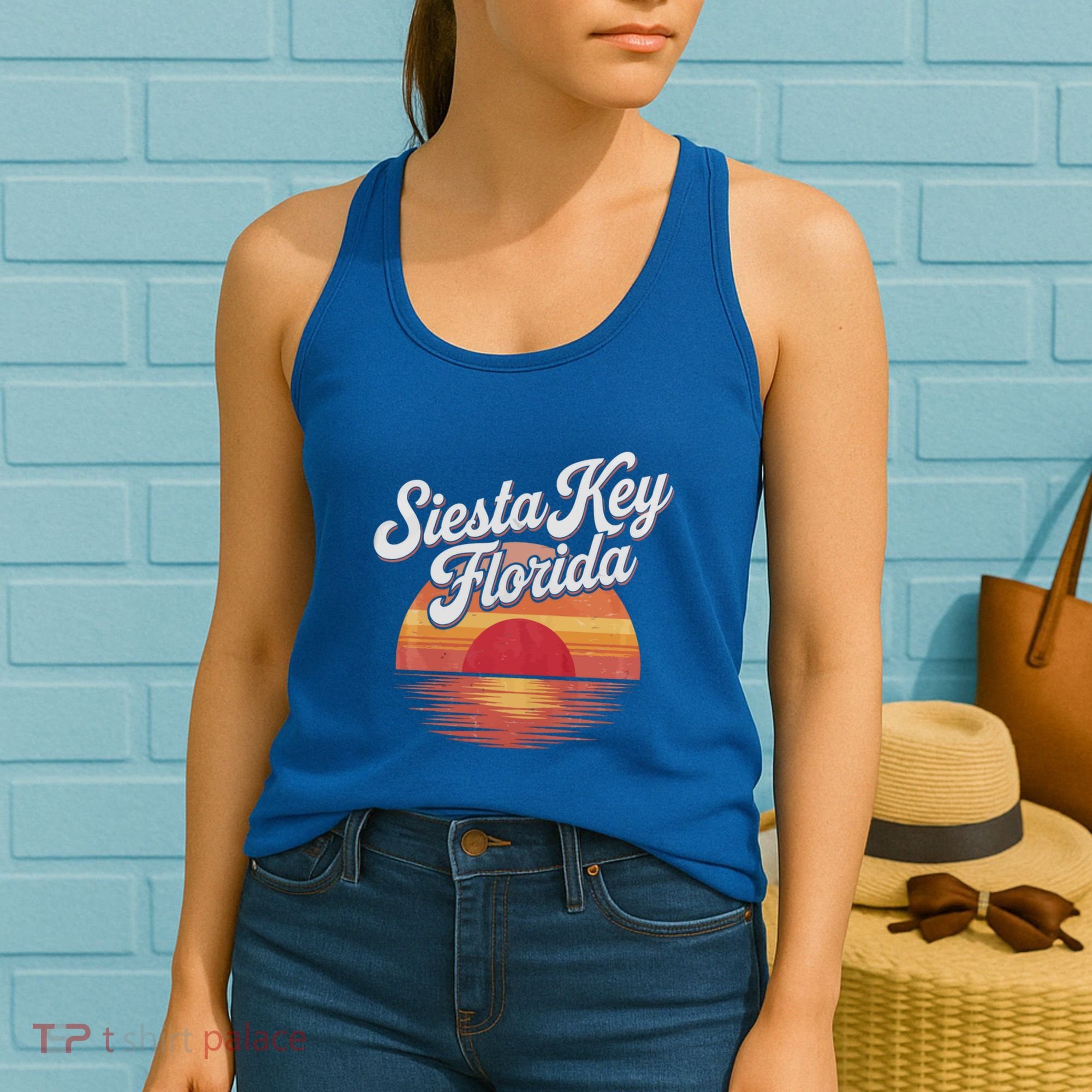 Sarasota County Florida Siesta Key Meaningful Gift Women's Tank Top