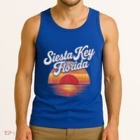 Sarasota County Florida Siesta Key Meaningful Gift Tank Top thumb 3