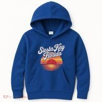 Sarasota County Florida Siesta Key Meaningful Gift Kids Hoodie thumb 0