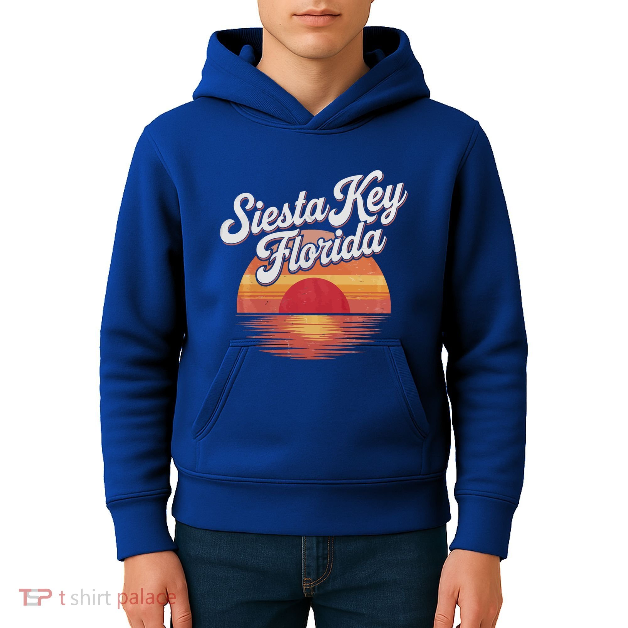 Sarasota County Florida Siesta Key Meaningful Gift Kids Hoodie