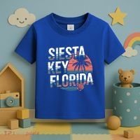 Sarasota County Florida Siesta Key Cute Gift Toddler T-Shirt thumb 3