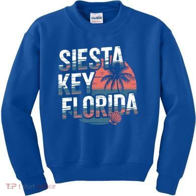 Sarasota County Florida Siesta Key Cute Gift Kids Sweatshirt