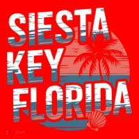 Sarasota County Florida Siesta Key Cute Gift Santa Hat thumb 1