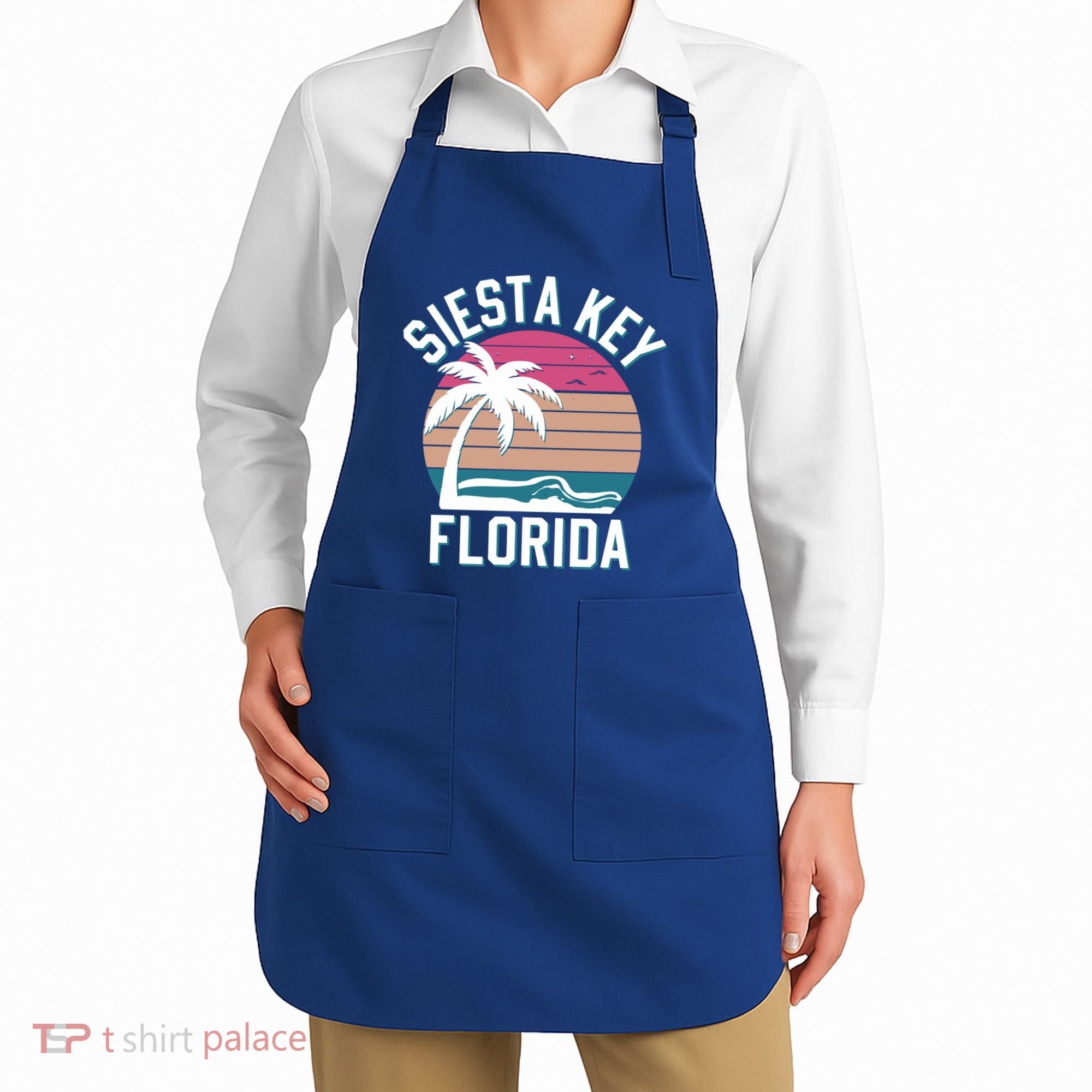 Sarasota County Florida Siesta Key Cute Gift Apron