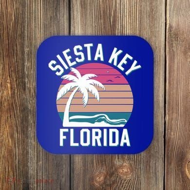 Sarasota County Florida Siesta Key Cute Gift Coaster