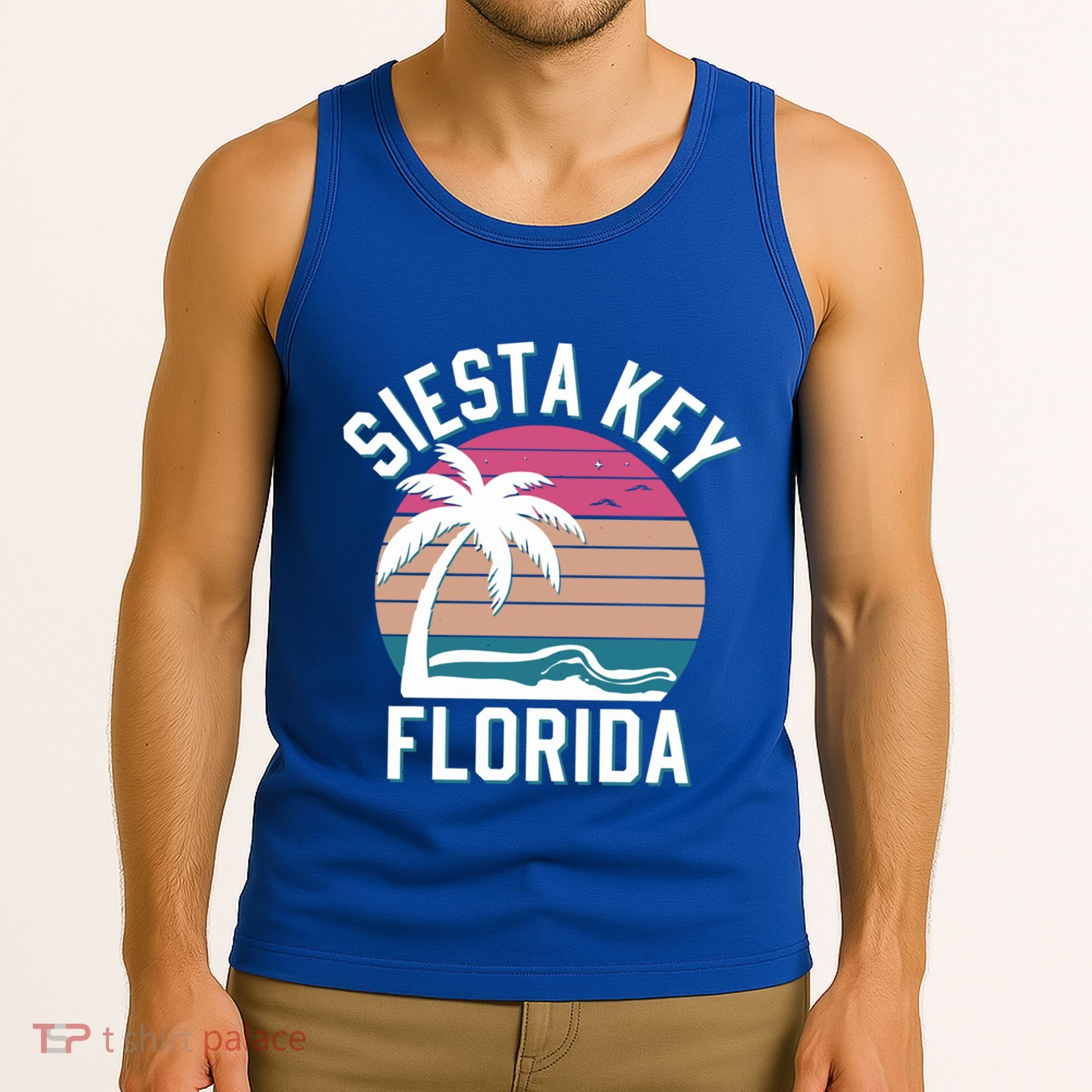 Sarasota County Florida Siesta Key Cute Gift Tank Top