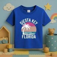 Sarasota County Florida Siesta Key Cute Gift Toddler T-Shirt thumb 3
