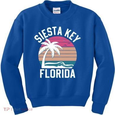 Sarasota County Florida Siesta Key Cute Gift Kids Sweatshirt