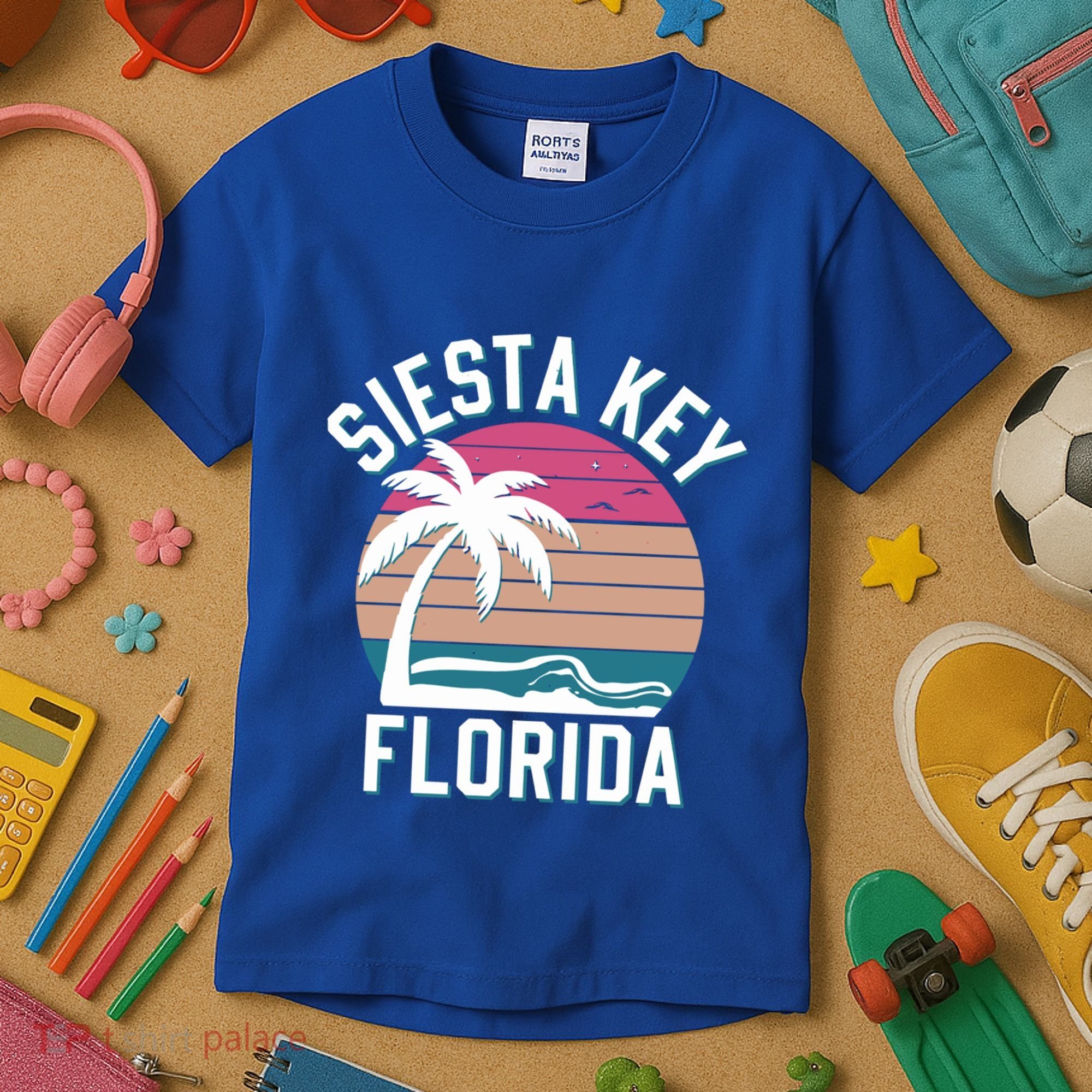 Sarasota County Florida Siesta Key Cute Gift Kids T-Shirt