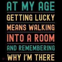Senior Citizens Funny Saying At My Age Getting Lucky Jokes  Coffee Mug thumb 5