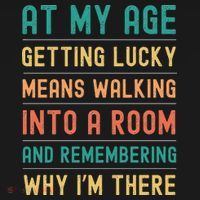 Senior Citizens Funny Saying At My Age Getting Lucky Jokes  Women's Hoodie thumb 2