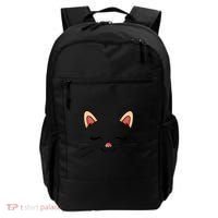 Sleeping Cat Face Backpack thumb 0