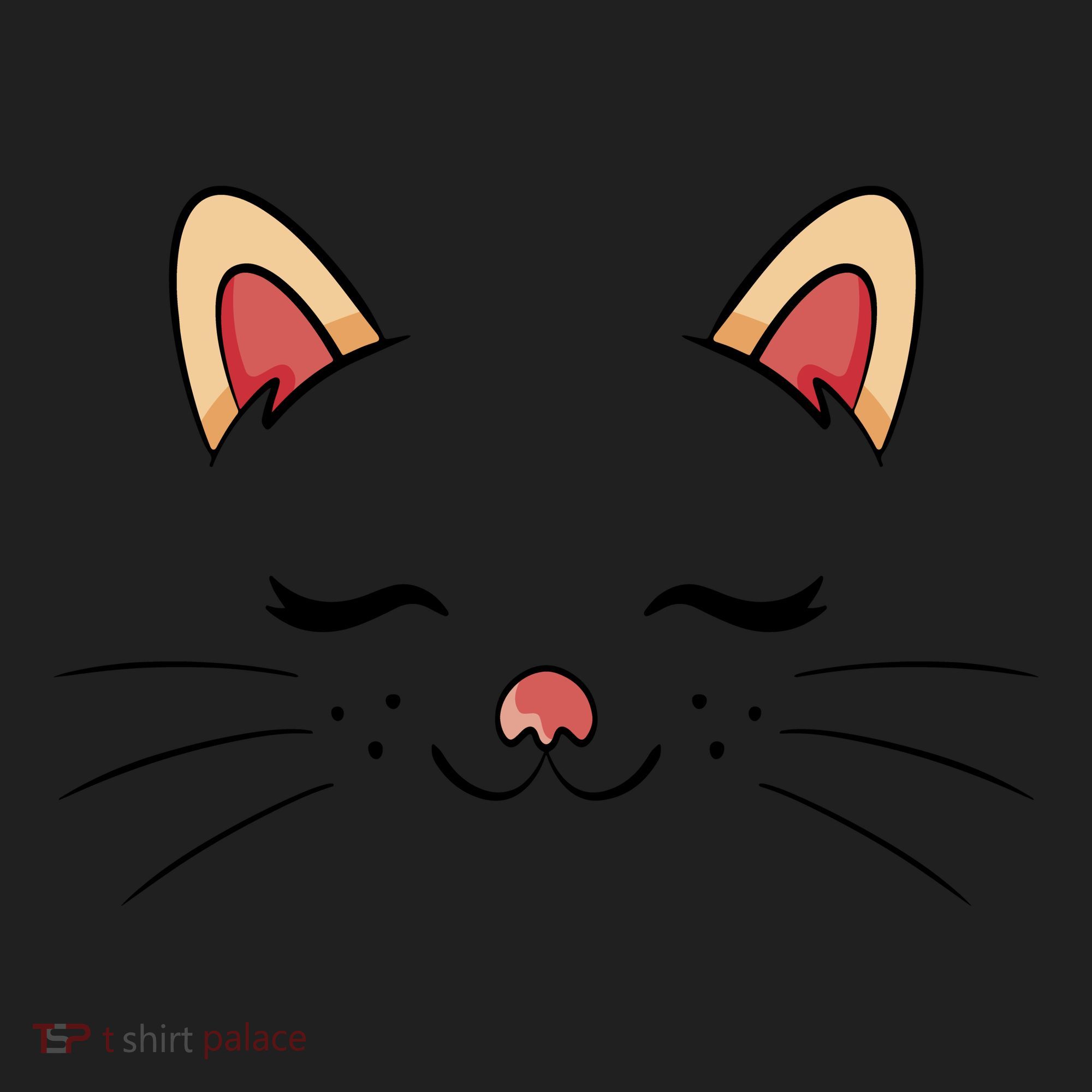 Sleeping Cat Face Beanie
