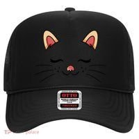 Sleeping Cat Face Hat thumb 0