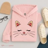 Sleeping Cat Face Hoodie thumb 4