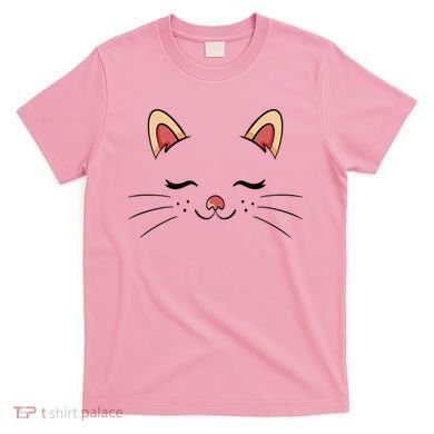 Sleeping Cat Face T-Shirt