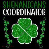 Shenanigans Coordinator Festive St Patrick's Day Coaster thumb 2
