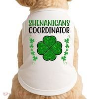 Shenanigans Coordinator Festive St Patrick's Day Doggie Tank thumb 0