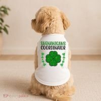 Shenanigans Coordinator Festive St Patrick's Day Doggie Tank thumb 2