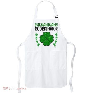 Shenanigans Coordinator Festive St Patrick's Day Apron