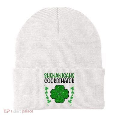 Shenanigans Coordinator Festive St Patrick's Day Beanie