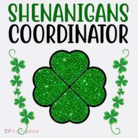 Shenanigans Coordinator Festive St Patrick's Day Mousepad thumb 1