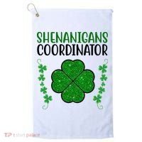 Shenanigans Coordinator Festive St Patrick's Day Golf Towel thumb 0
