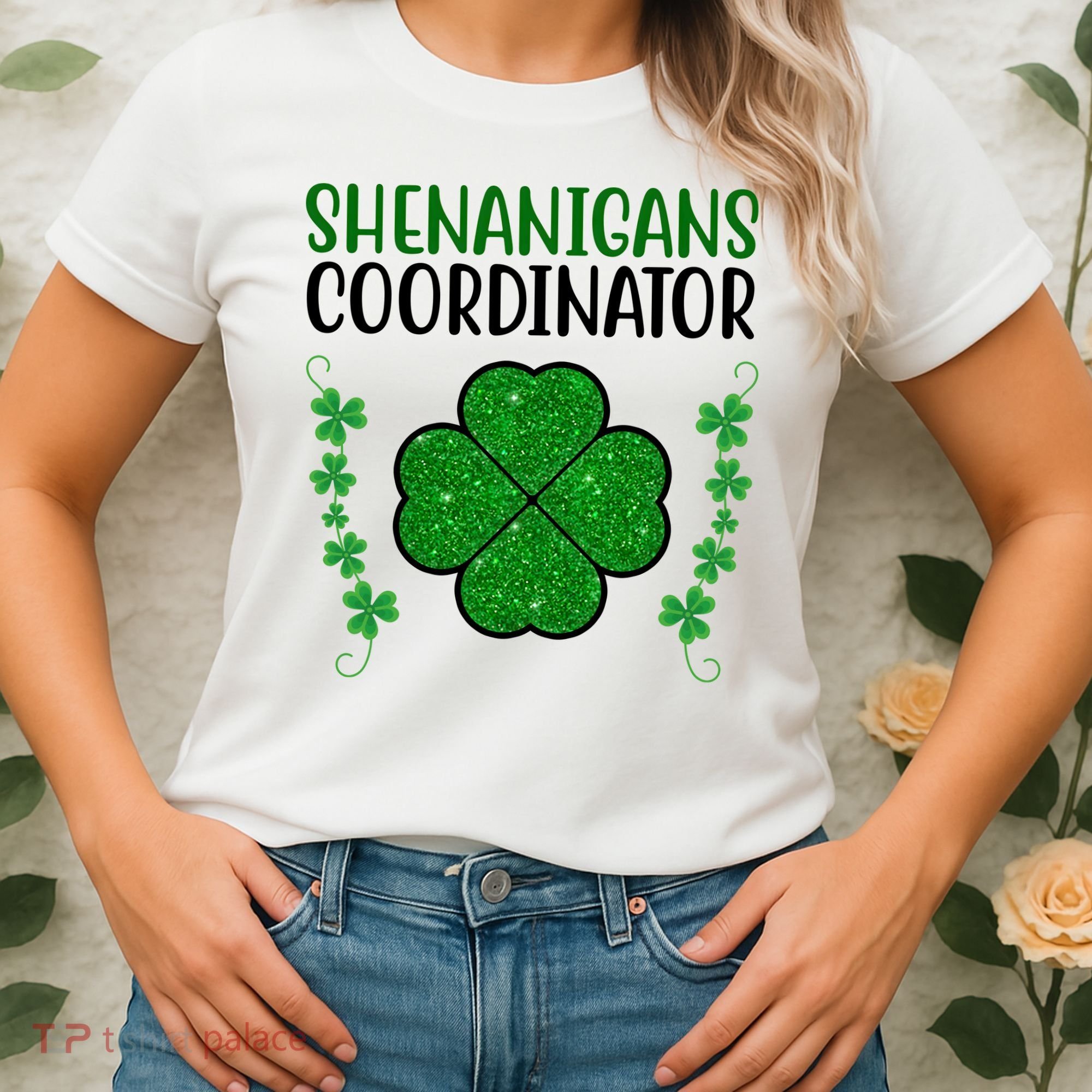 Shenanigans Coordinator Festive St Patrick's Day Women's T-Shirt