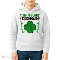 Shenanigans Coordinator Festive St Patrick's Day Kids Hoodie thumb 4