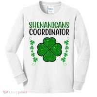 Shenanigans Coordinator Festive St Patrick's Day Kids Long Sleeve Shirt thumb 0