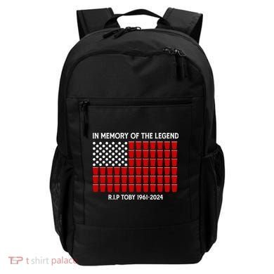 Solo Cup Flag Rip The Legend Toby Backpack