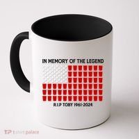 Solo Cup Flag Rip The Legend Toby Coffee Mug thumb 0