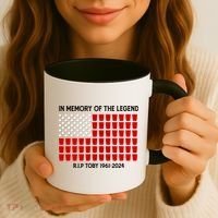 Solo Cup Flag Rip The Legend Toby Coffee Mug thumb 3