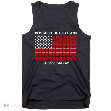 Solo Cup Flag Rip The Legend Toby Tank Top