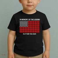 Solo Cup Flag Rip The Legend Toby Toddler T-Shirt thumb 2