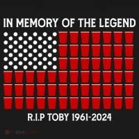 Solo Cup Flag Rip The Legend Toby Women's T-Shirt thumb 6