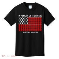 Solo Cup Flag Rip The Legend Toby Kids T-Shirt thumb 0