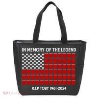 Solo Cup Flag Rip The Legend Toby Tote Bag thumb 0