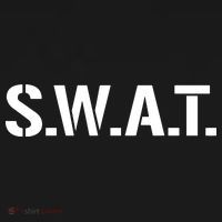 SWAT Costume Funny Halloween Group Outfit Visor thumb 3