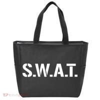 SWAT Costume Funny Halloween Group Outfit Tote Bag thumb 0