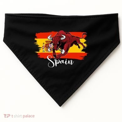 Spanish Clothes For Wo Spain USA-Made Doggie Bandana