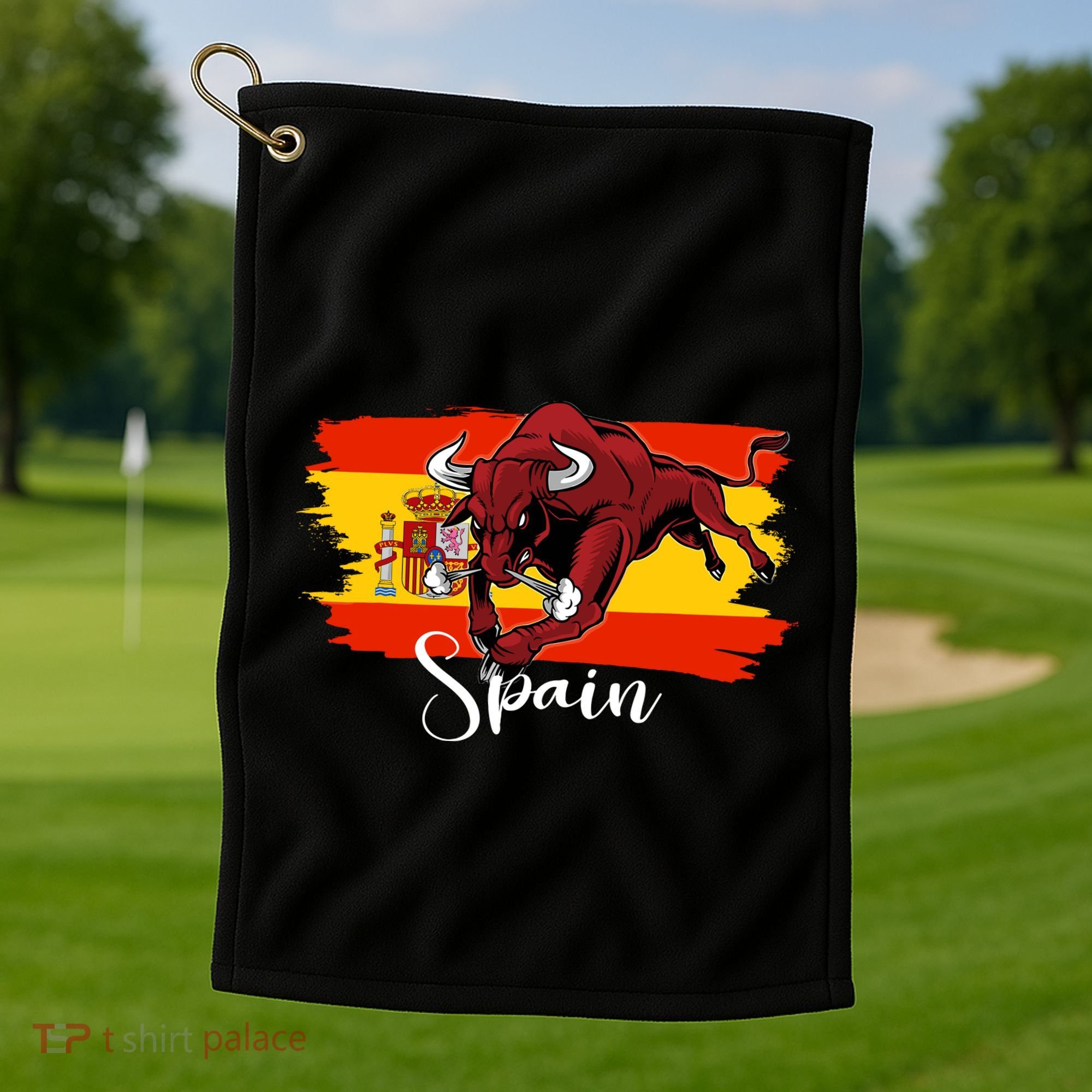 Spanish Clothes For Wo Spain Golf Towel