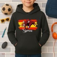Spanish Clothes For Wo Spain Kids Hoodie thumb 2