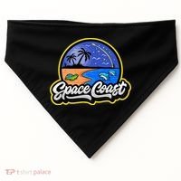 Space Coast Florida Space And Rocket Program USA-Made Doggie Bandana thumb 0
