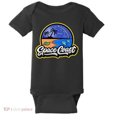 Space Coast Florida Space And Rocket Program Baby Bodysuit