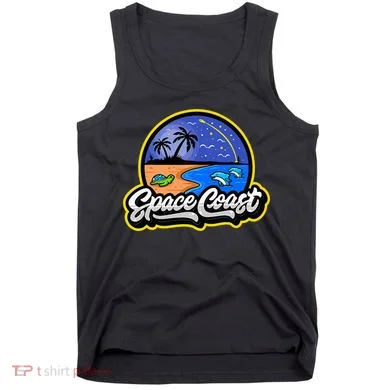 Space Coast Florida Space And Rocket Program Tank Top
